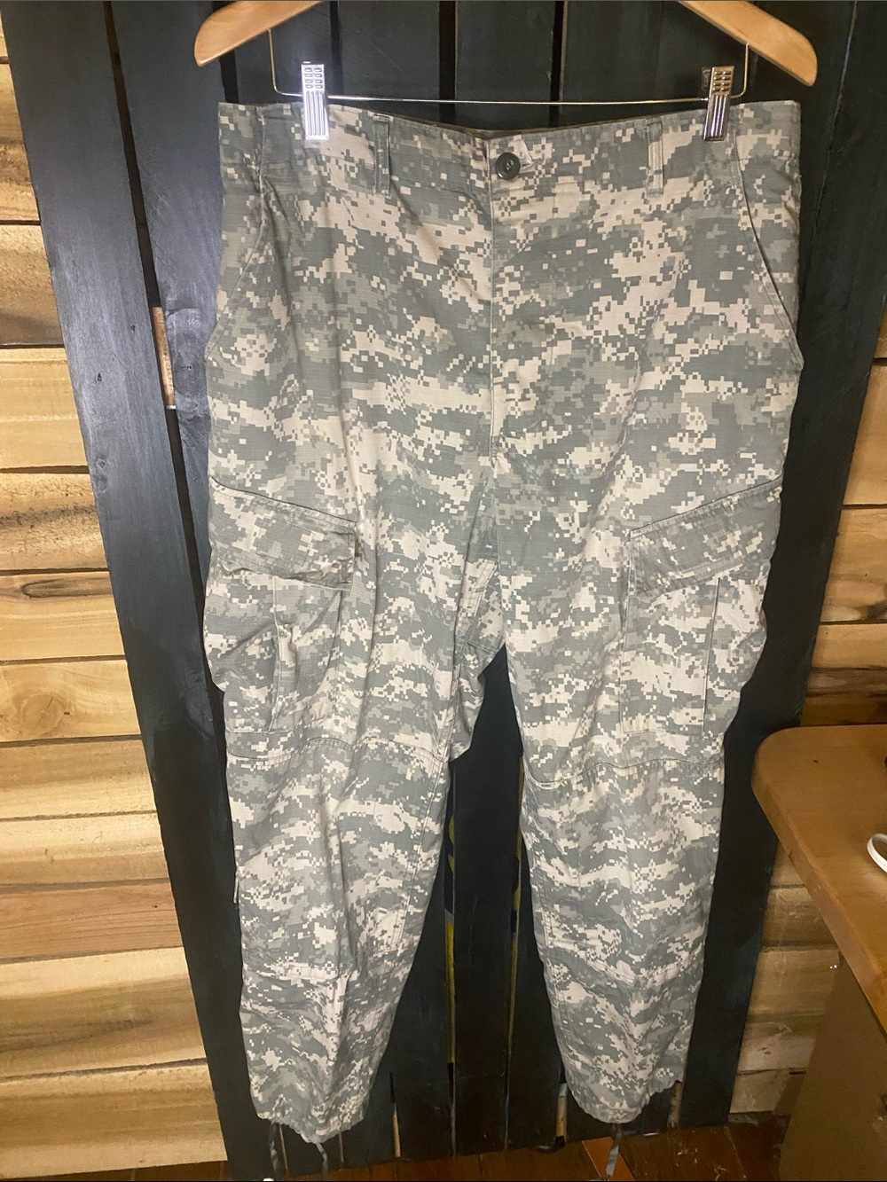Propper Army Combat Uniform Digital Camo Cargo Pants - Gray/Green size 34x32